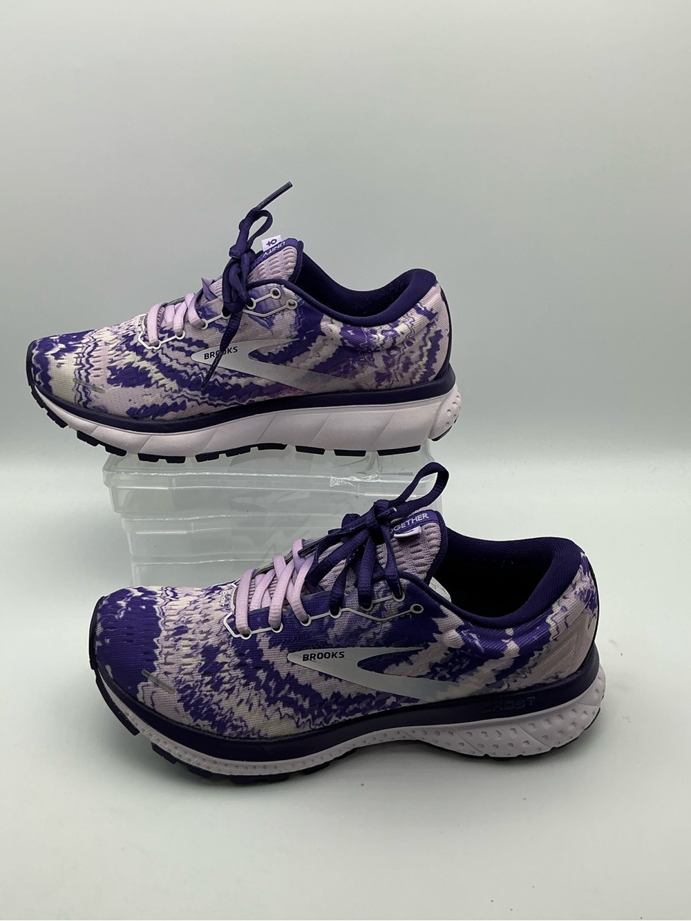 Brooks Ghost 13 Women’s Size 7 Purple Print Running Shoes